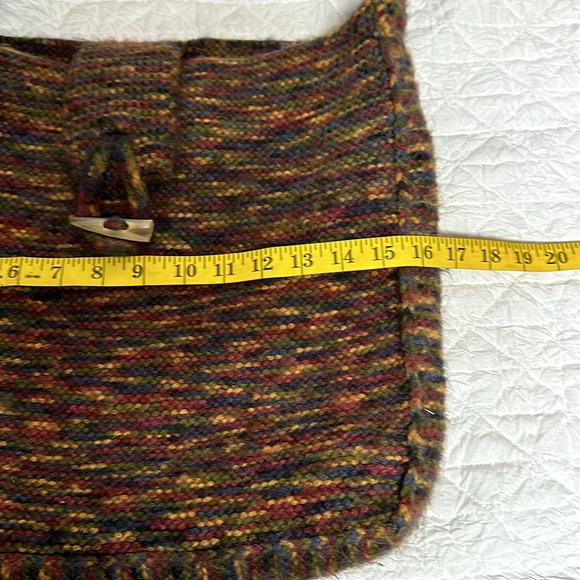 ETHNIC HIPPIE BABA COOL BOBO BAG in recycled silk from Nepal, - Picture 7 of 10